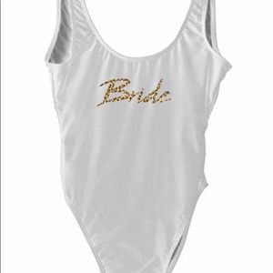 Never worn bride bathinsuit